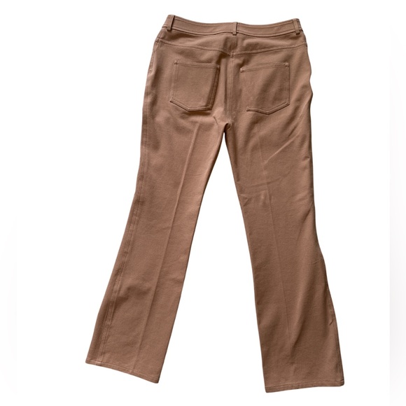 St. John Sport Straight Leg Dress Pants Sz 6 Camel Tan Business Casual Career - Picture 7 of 8